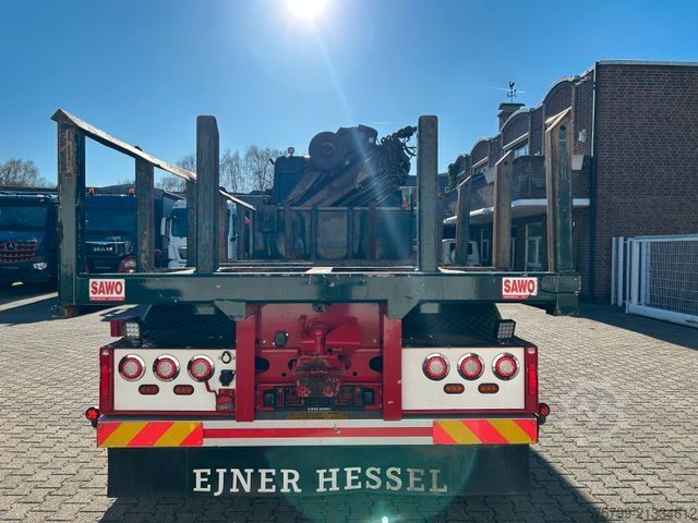 Truck mounted crane MERCEDES-BENZ 3253 + HIAB 302 Kran 8x2-4 HAD ALLRAD