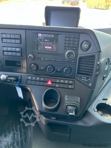 Flatbed truck with tarp MERCEDES-BENZ Antos 2540 L 6x2 Pritsche LBW