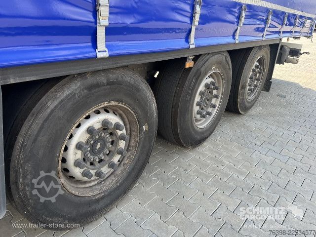 Open semitrailer with tarp Schmitz Cargobull Curtainsider Standard