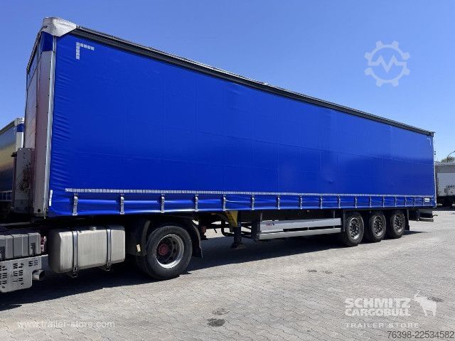 Open semitrailer with tarp Schmitz Cargobull Curtainsider Standard