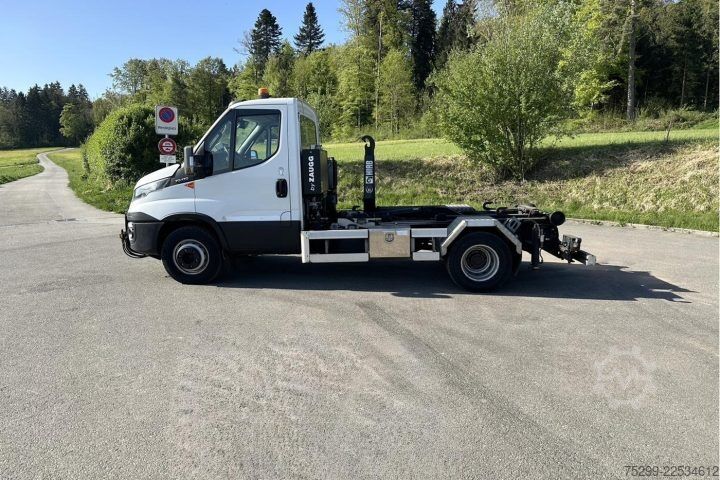 Roll-off tipper truck Iveco 70C17 Haken / Kehricht / WD