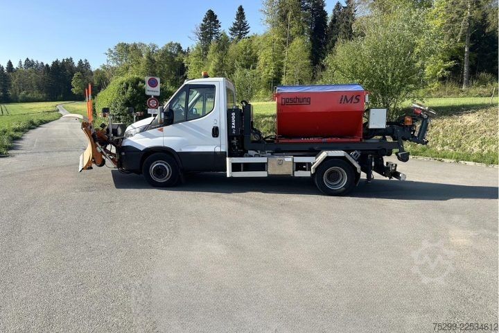 Roll-off tipper truck Iveco 70C17 Haken / Kehricht / WD