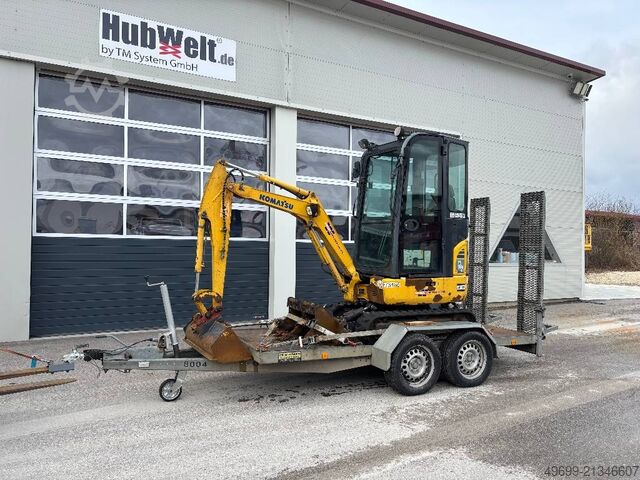 Mini excavator Komatsu PC 16 R-3HS Minibagger 1770kg