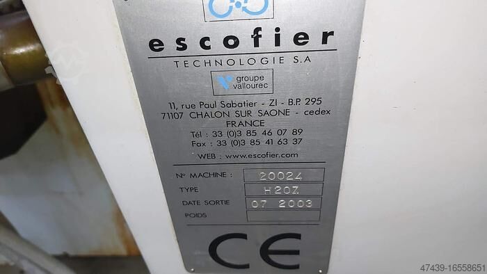2003 Escofier H20Z Escofier H20Z