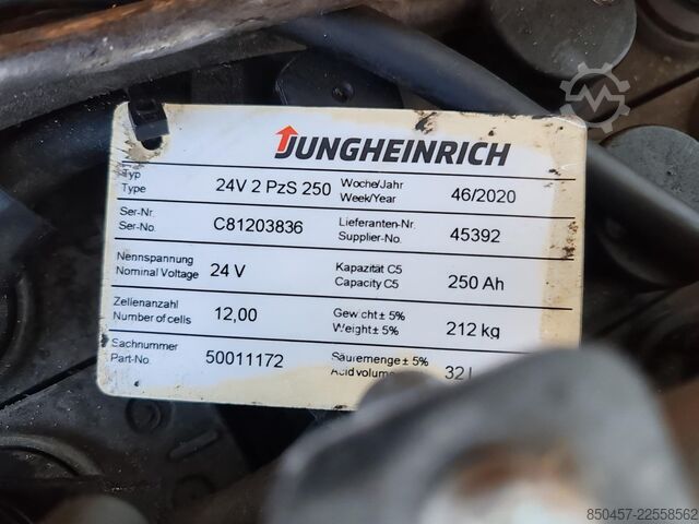 Elektrische Niederhubwagen Jungheinrich EJE 116 1.6t/ 990h/ 250ah