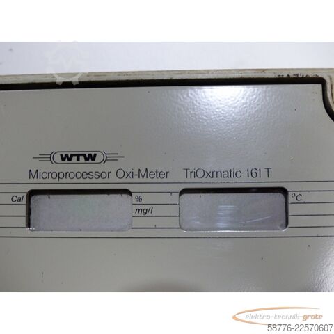 Component  WTW Microrocessor Oxi-Meter TriOxmatic 161 T