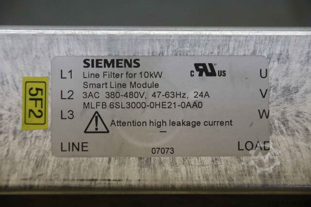 Line Filter Siemens 6SL3000-OHE21-OAAO