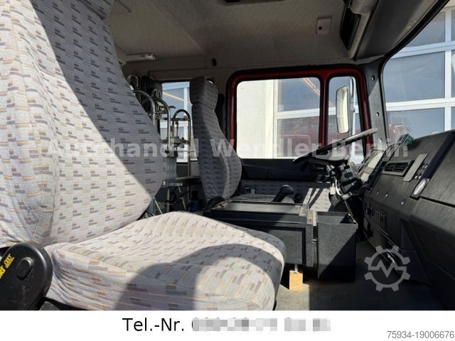 Vacuum tank truck MAN 12.232 4x4 Firefighter Tank 1200l orig 19tkm