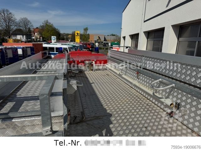 Vacuum tank truck MAN 12.232 4x4 Firefighter Tank 1200l orig 19tkm