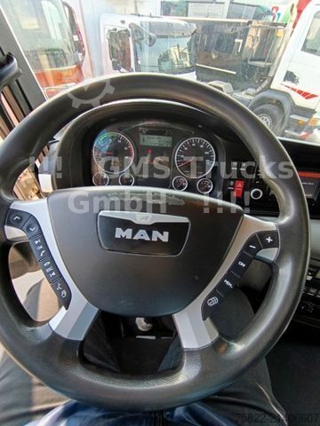 Tipper truck MAN TGS 41.480 / 8x6 / Manual / full Steel / Mulde