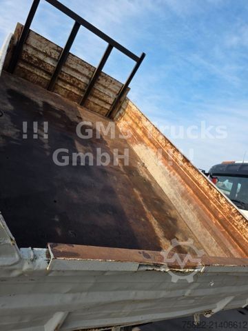 Three-sided tipper truck MERCEDES-BENZ Atego 1828 / 4X4 ALLRAD / Meiller /18 Kran