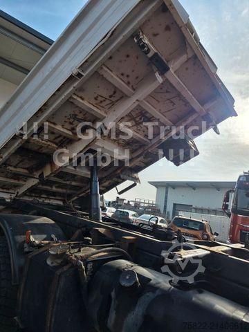 Three-sided tipper truck MERCEDES-BENZ Atego 1828 / 4X4 ALLRAD / Meiller /18 Kran