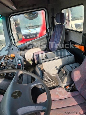 Three-sided tipper truck MERCEDES-BENZ Atego 1828 / 4X4 ALLRAD / Meiller /18 Kran