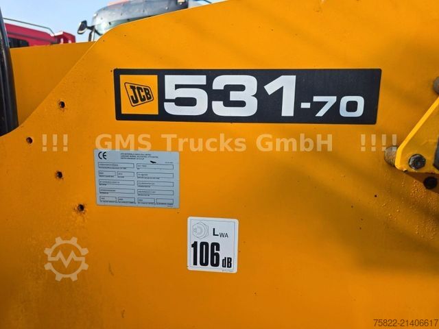 Wheel loader JCB 531-70 Tele Lader Loader / NUR 1600h