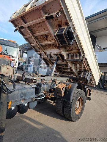 Tipper truck MERCEDES-BENZ Atego 1828 / 4X4 ALLRAD / Meiller / 18m Kran