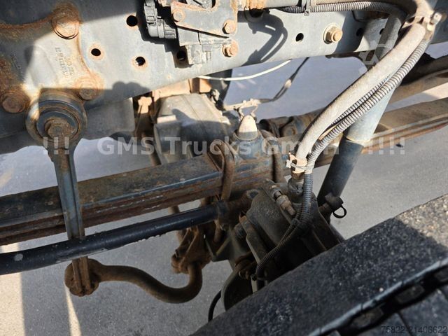 Tipper truck MERCEDES-BENZ Atego 1828 / 4X4 ALLRAD / Meiller / 18m Kran