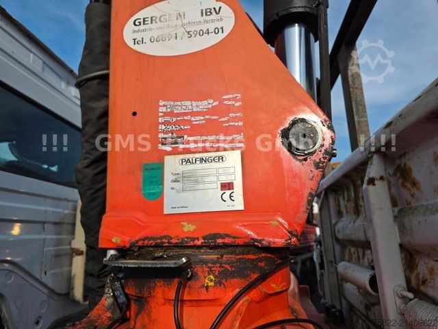 Tipper truck MERCEDES-BENZ Atego 1828 / 4X4 ALLRAD / Meiller / 18m Kran