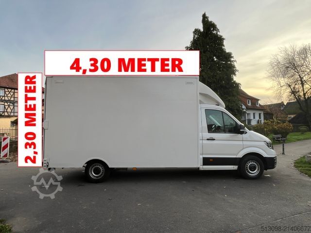 Box van VOLKSWAGEN CRAFTER 2.0TDI XXXL KOFFER RAMPE KAMERA 177 PS