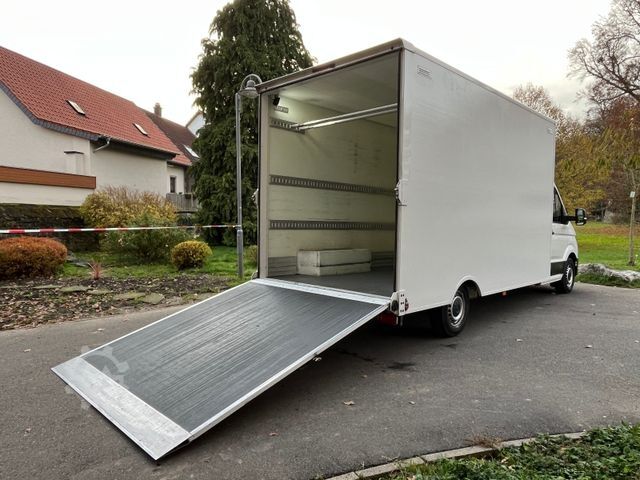 Box van VOLKSWAGEN CRAFTER 2.0TDI XXXL KOFFER RAMPE KAMERA 177 PS