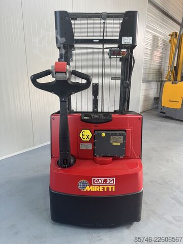 S 1.6 i * DEMO * Atex EX * Miretti 2G / Z1 * NEUE Batterie!! HYSTER S 1.6 i * DEMO * Atex EX * Miretti 2G / Z1 * NEW battery !!