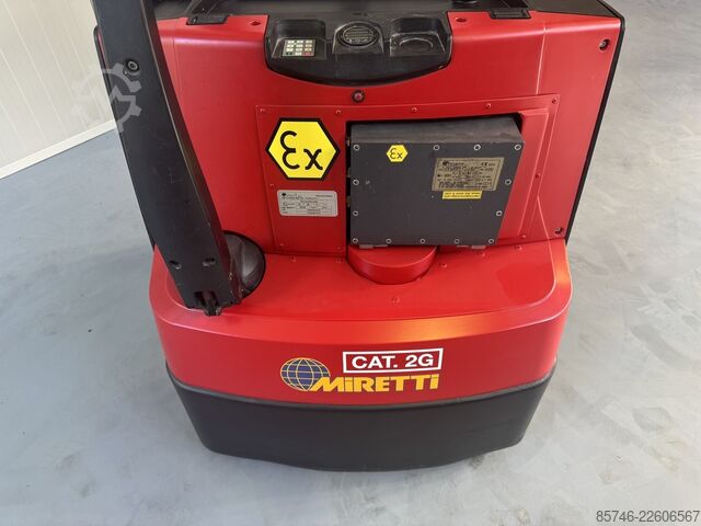 S 1.6 i * DEMO * Atex EX * Miretti 2G / Z1 * NEUE Batterie!! HYSTER S 1.6 i * DEMO * Atex EX * Miretti 2G / Z1 * NEW battery !!