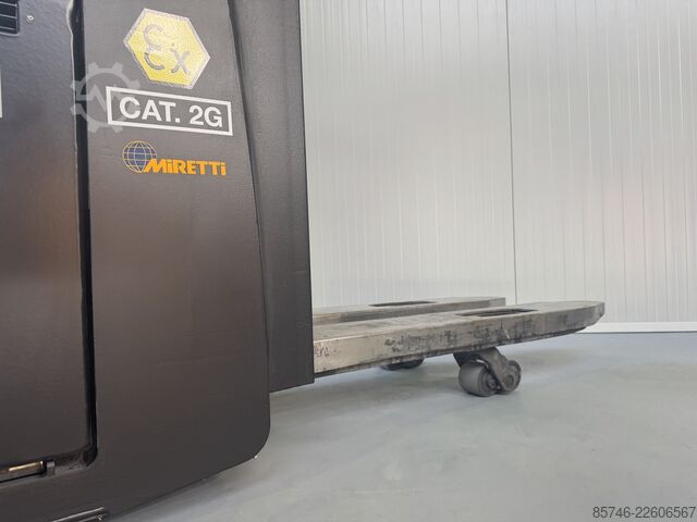 S 1.6 i * DEMO * Atex EX * Miretti 2G / Z1 * NEUE Batterie!! HYSTER S 1.6 i * DEMO * Atex EX * Miretti 2G / Z1 * NEW battery !!