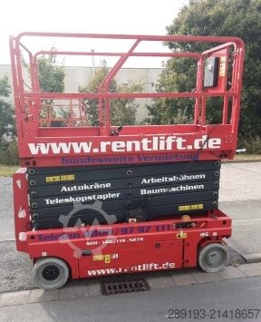 Scherenarbeitsbühne MAGNI ES 1412 E Elektro 13,80 m