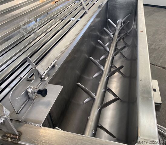 Pasta mixer twin shaft paddle mixer 900L Dominioni dubbele peddelmenger 900 L. Type ID 900