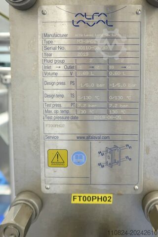 Pilot Evaporator Alfa Laval Pilot Evaporator