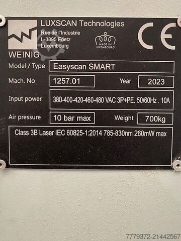 Wood scanner Luxscan EasyScan Smart LUXSCAN Technologies EasyScan Smart