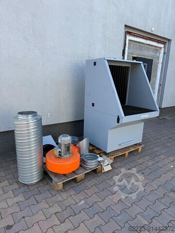 Grinding table with extraction KEMPER KEMPER KEMPER 998200004/92 215