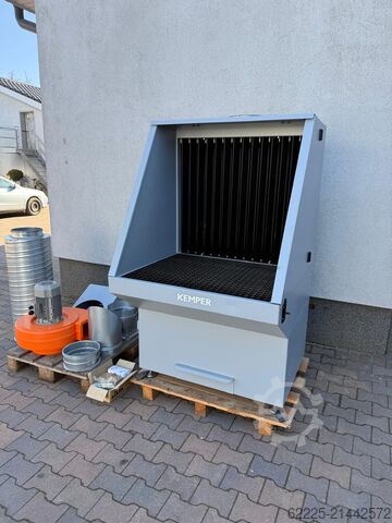 Grinding table with extraction KEMPER KEMPER KEMPER 998200004/92 215