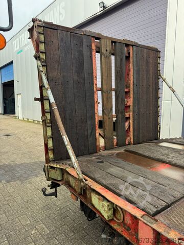 Low loader Fruehauf **FULL STEEL-BELGIAN ORIGINE**