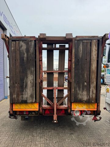 Low loader Fruehauf **FULL STEEL-BELGIAN ORIGINE**