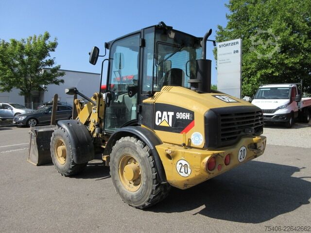 Radlader caterpillar 906H2 Radlader, Schaufel + Gabel