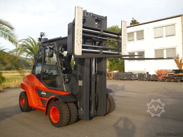 Gabelstapler Linde H80D-03/900-X396- EVO TRIPLEX -ZVG/SS -