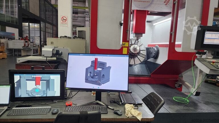 CNC turning and milling center – 5 axes – simultaneous IGREK FR 1000 T