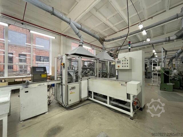 Automatic zig-zag cotton wool line LINKS S.r.l. Z/AP + ASA + L/CC