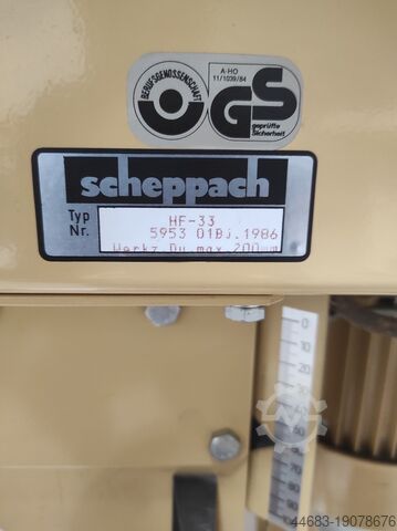 Spindle moulder Scheppach HF 33