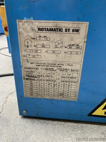 Welding Rotator SAF ROTOMATIC ST6W