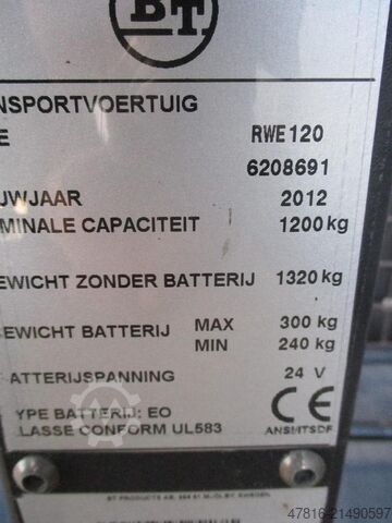 Hochhubwagen TOYOTA RWE120