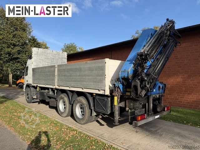 Truck mounted crane VOLVO FM12 380 PK 27000D 24,5m 5+6 Deutscher LKW