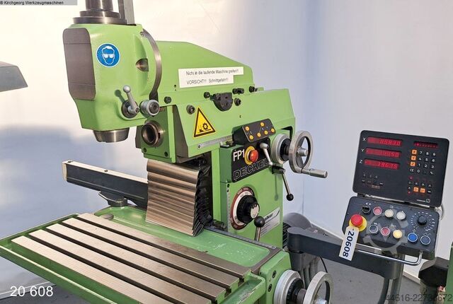 Werkzeugfräsmaschine - Universal DECKEL FP 1 Aktiv-Digital