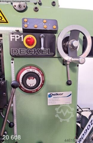 Werkzeugfräsmaschine - Universal DECKEL FP 1 Aktiv-Digital