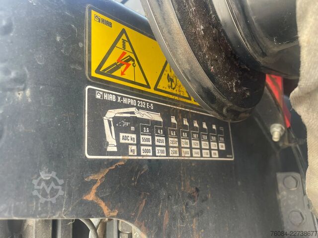 Kranwagen Mercedes-Benz Arocs 3240 *8x4*Luchtvering A verst*Containersy...