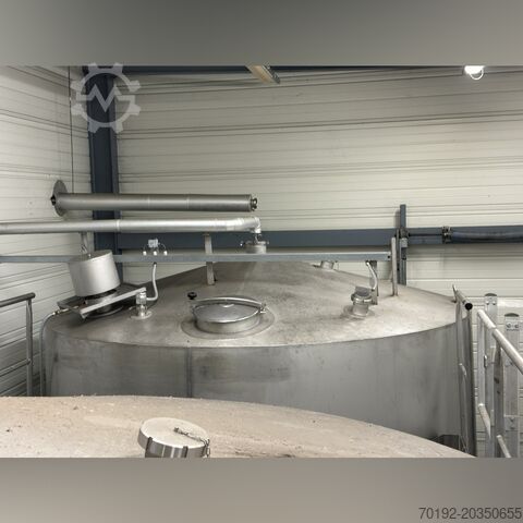 25000 Liter temperierbare Lagertanks aus V4A mit vollverschweißtem Isomantel Behälterbau Bader GmbH 9862