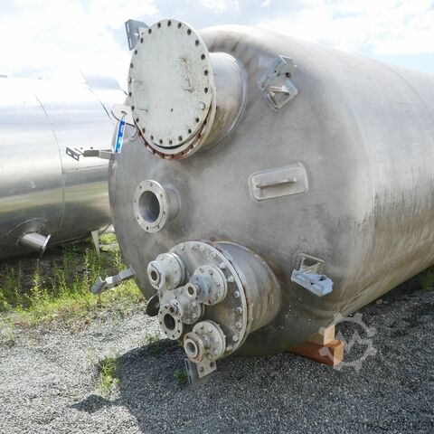 27200 Liter Lagertank aus V4A INOX - MAURER AG K0116