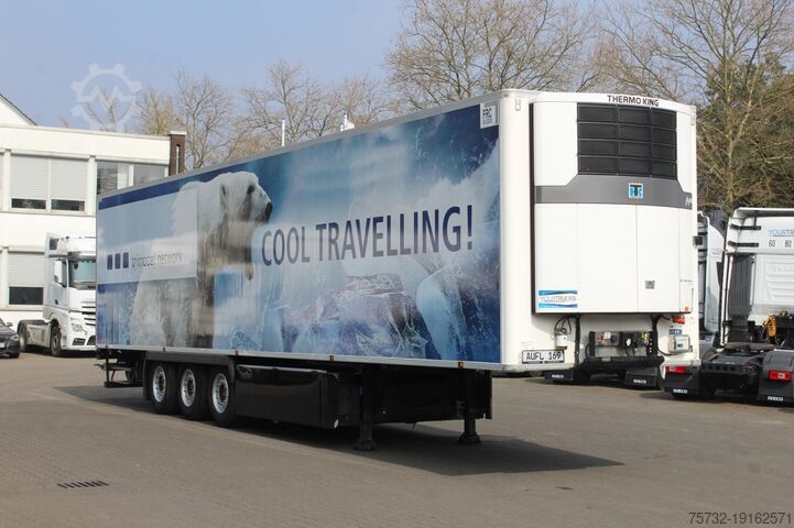 Semitrailer Chereau Thermo King Advancer A400 DS Strom Blumen SAF