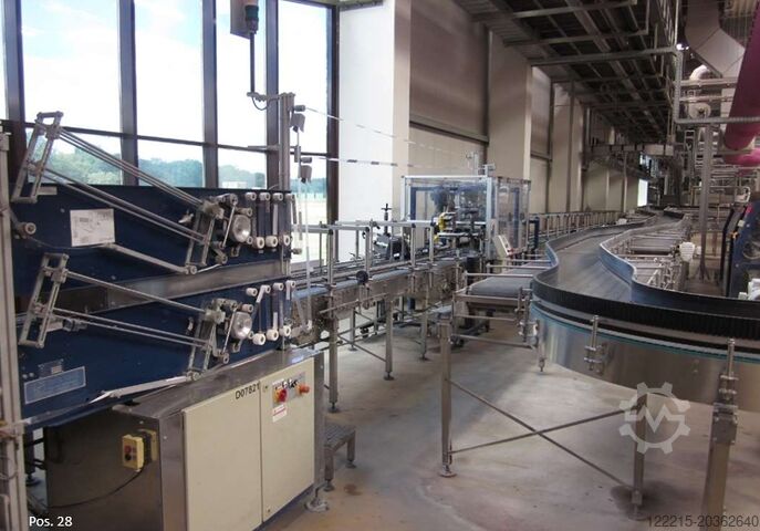 Krones Aseptic PET line 0,5-1,5 l Aseptische PET-Abfülllinie (2002) Krones Aseptische PET-Abfülllinie