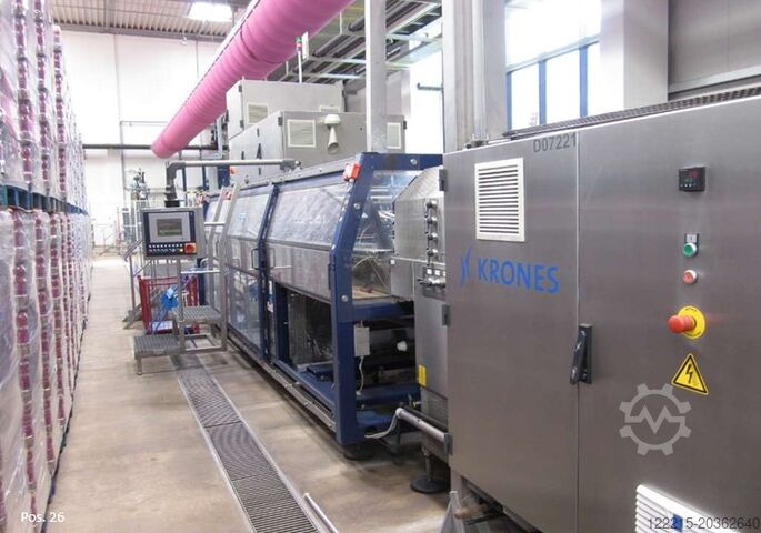 Krones Aseptic PET line 0,5-1,5 l Aseptische PET-Abfülllinie (2002) Krones Aseptische PET-Abfülllinie